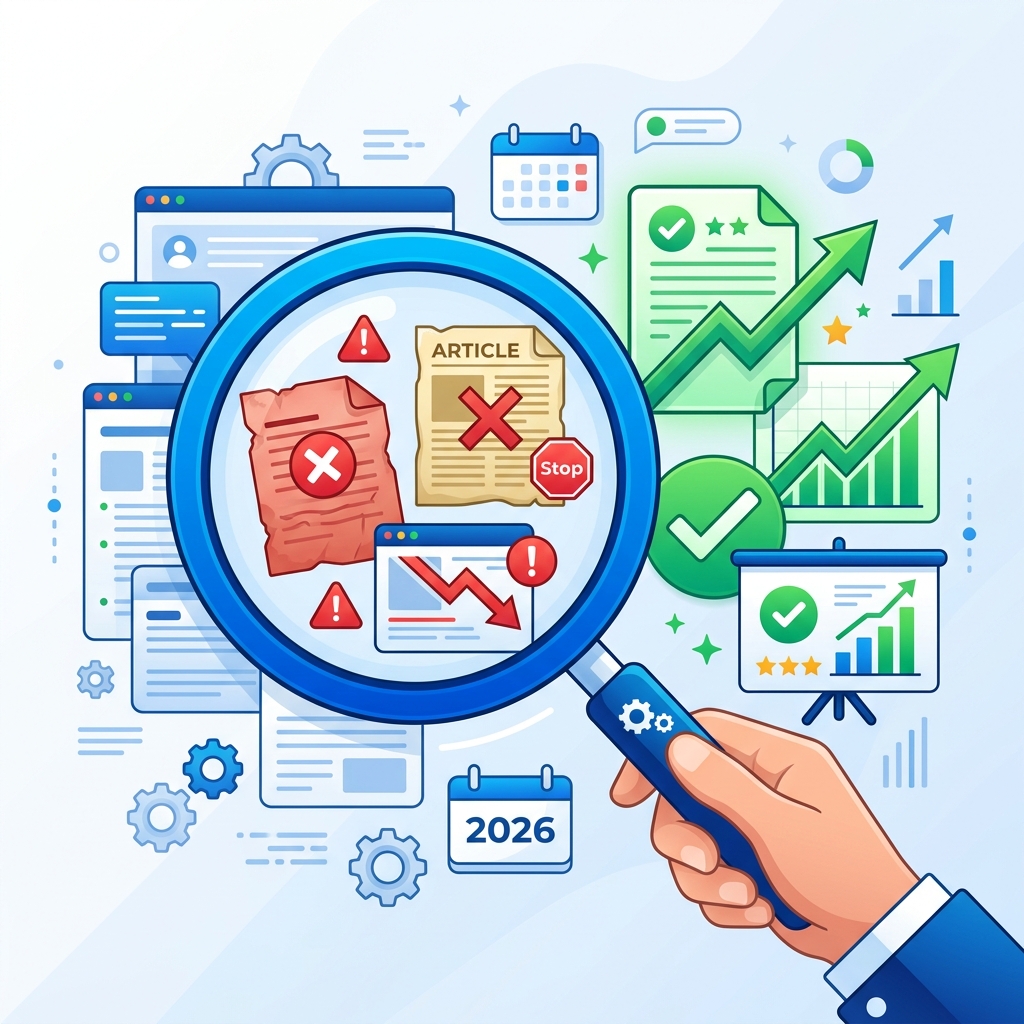 Content Audit 2026 Analyse und Optimierung