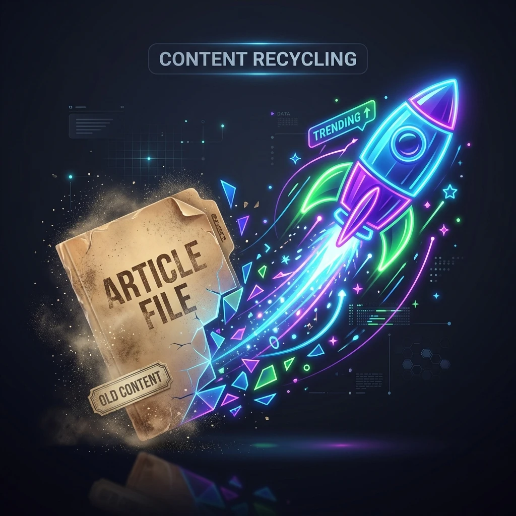 Ancien contenu réutilisé en atout SEO