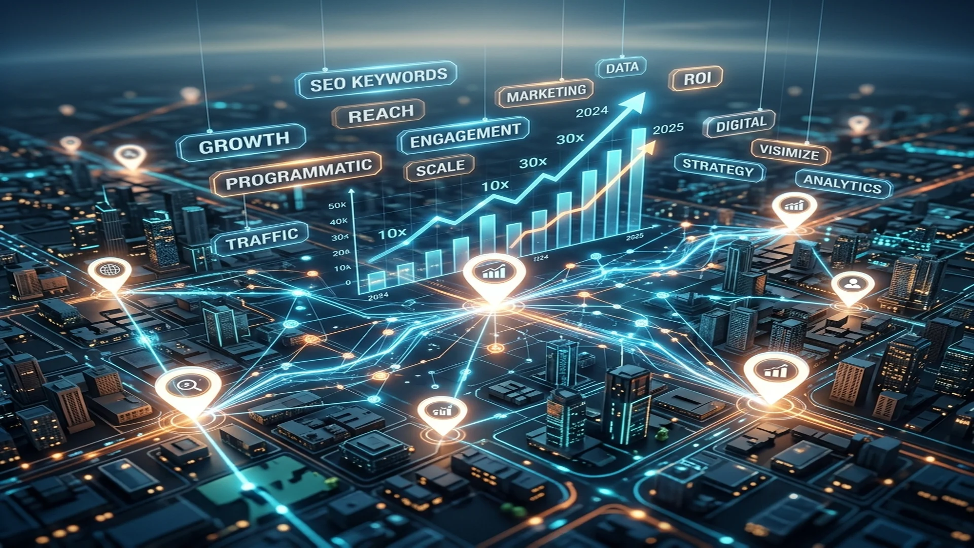 Mise Echelle SEO Marketing Local Mots Cles Masse